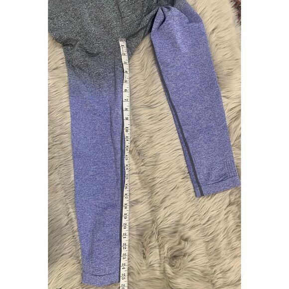 Gymshark | Adapt Ombre Seamless Leggings In Grey Purple - Picture 6 of 10